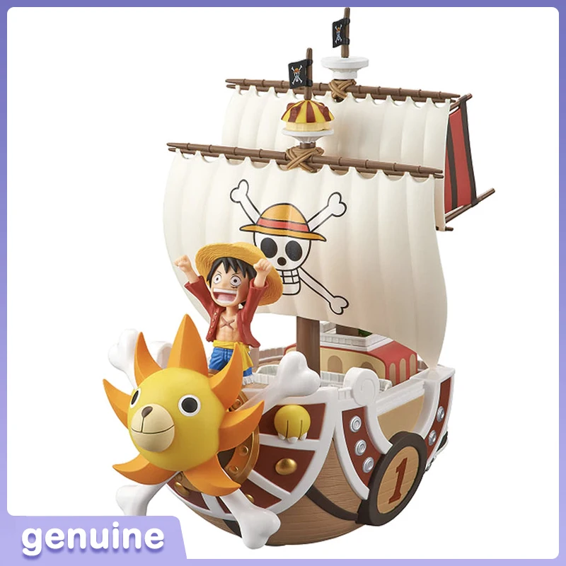 

One Piece Action Figure Luffy Thousand Sunny Ship Anime Figurine MEGA WCF World Collectable Figure Onepiece Genuine Toys Model