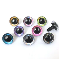16pcs 9 25mm 3d laser color safety eyes amigurumi glitter eyes safety puppet toy plush toy color doll eyes