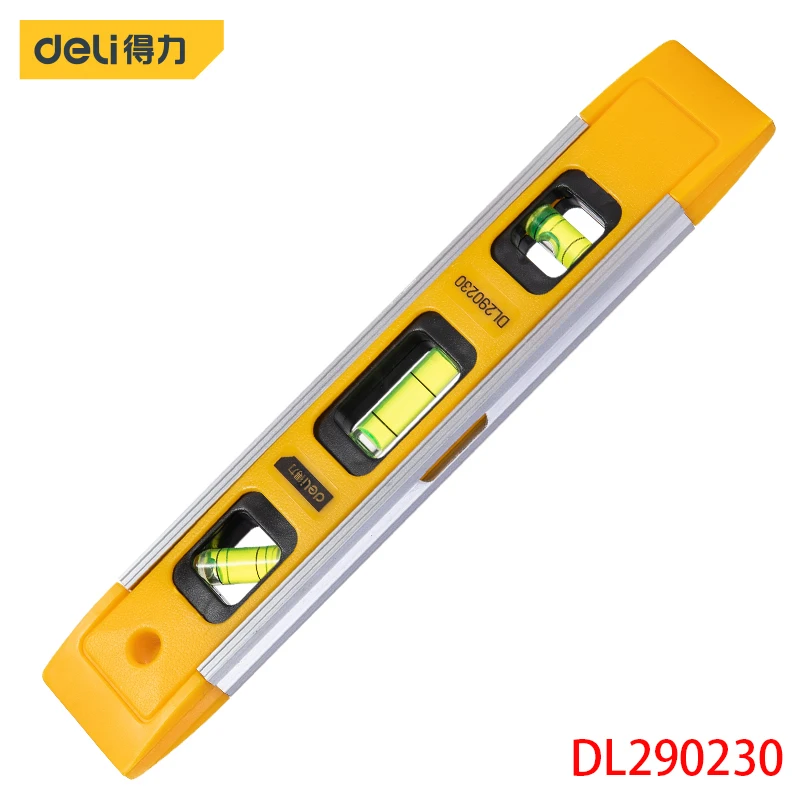 

Deli DL290230 Spirit Level Specification: 230mm Strong Magnet At The Bottom Horizontal, Vertical, 45° Angle Measurement Tools