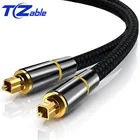 Оптический кабель цифровой оптический аудио кабель Toslink для усилителя Blu-ray проигрывателя волоконно-оптический кабель SPDIF коаксиальный кабель 1 м 2 м 3 м 5 м 10 м