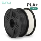 SUNLU PLAPLUS 1,75 мм, 2 рулона, 1 кгрулон, экологически чистые материалы для 3d-печати, подходят для всех 3D-принтеров FDM