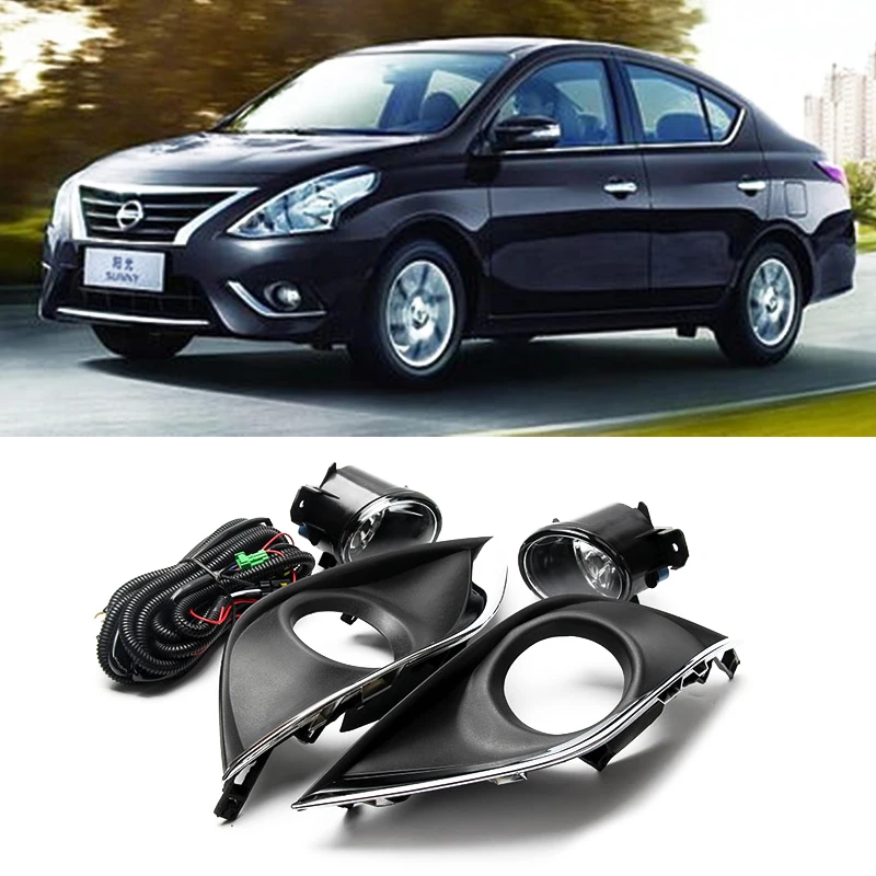 Автомобильный передний бампер Magic ColorM противотуманный светильник в сборе для NISSAN