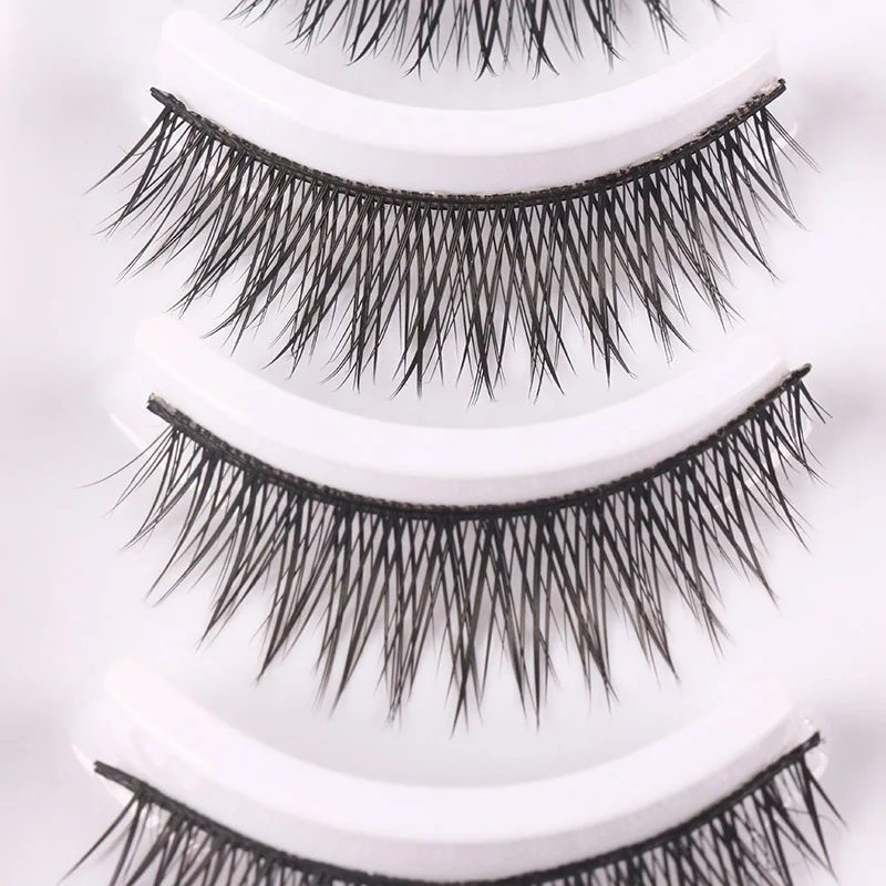10 пар 3D норковые накладные ресницы натуральные пушистые драматические объемные