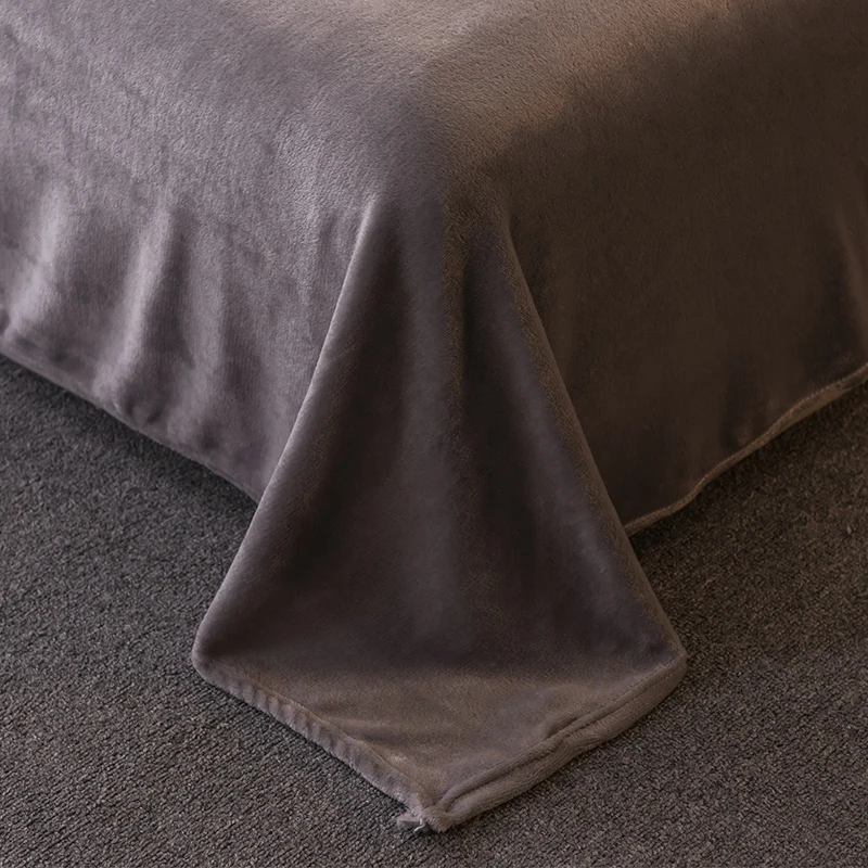 

New Lamb Velvet Fabric Elk Bedding Set Christmas Bed Set Double Twin Queen Size Bed Cover Set Bed Sheet Set Pillowcase