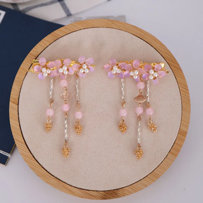 1 пара заколки для волос с искусственным жемчугом|Украшения волос| |