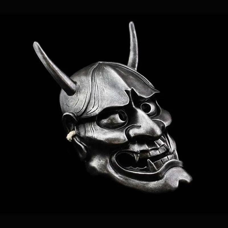  Маски для маска хання смолы японская маскарад Хэллоуин Косплэй вечеринки танцев