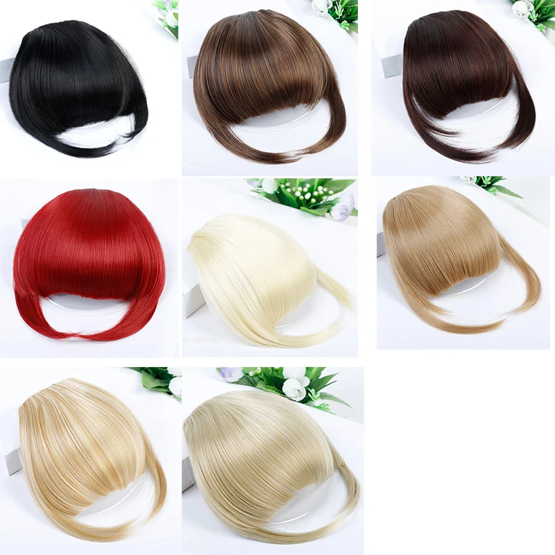 Аккуратные челки XUANGUANG высокотемпературные черные красные коричневые