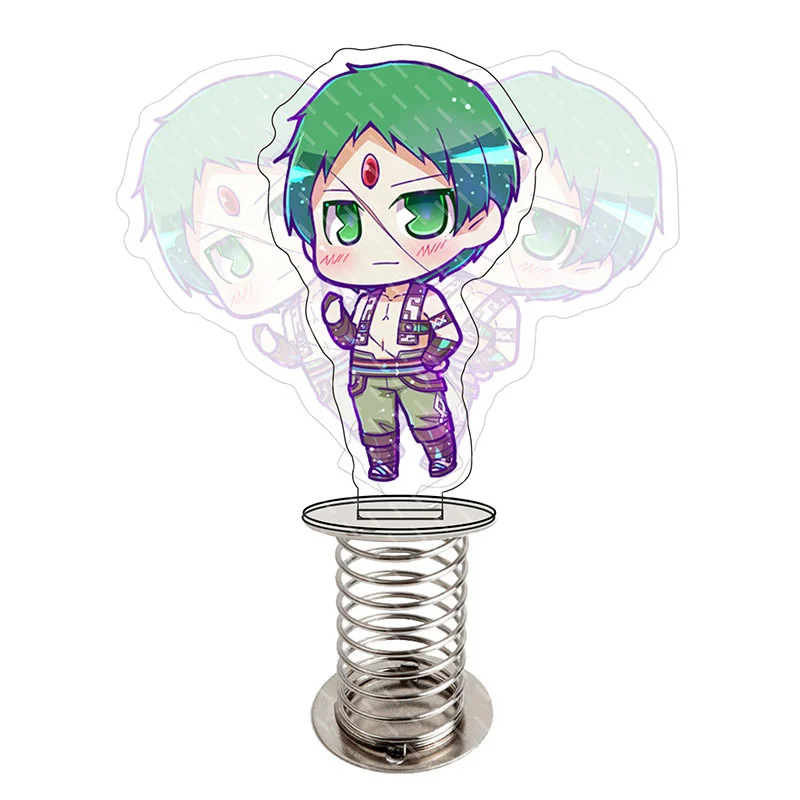 

2021 New Anime So i'm a Spider, So What Acrylic Spring Washer Computer Desktop Decoration Friends Keychains Christmas Birthday