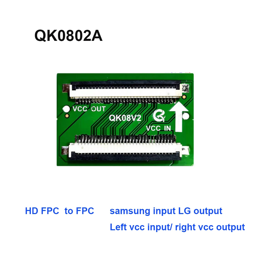 Переходник с поворотной панелью FPC на HD LVDS samsung lg QK0801A QK0801B QK0802A QK0802B | Компьютеры и