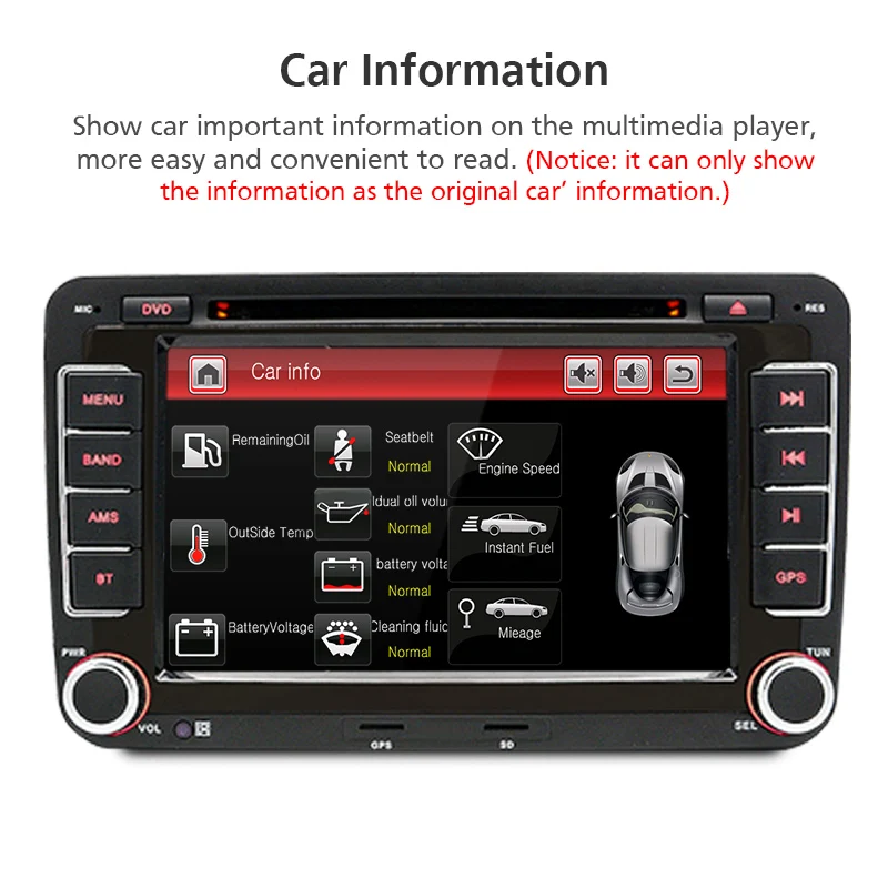 Автомагнитола AWESAFE 2 din мультимедийный видеоплеер для Seat Leon MK2 Altea XL Toledo 3 DVD GPS