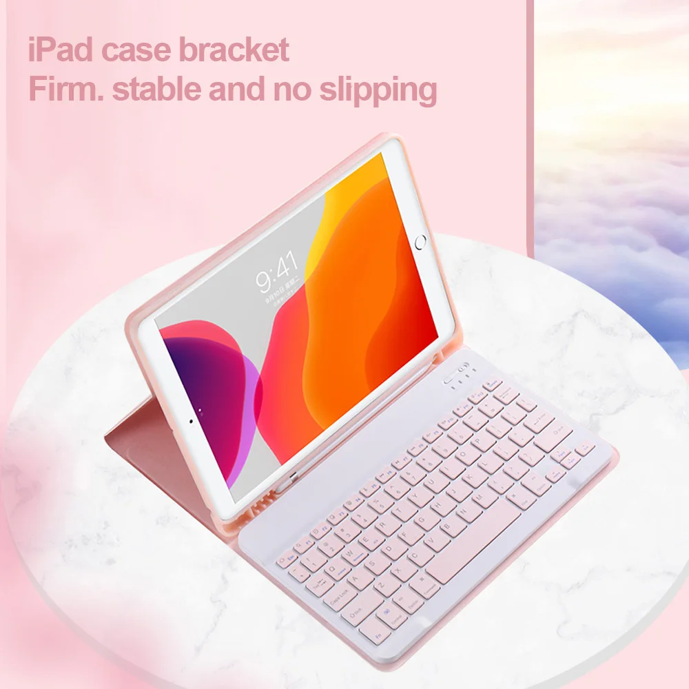 Чехол для планшетного ПК с Bluetooth клавиатурой мышью iPad Air 1 2 3 Pro 9 7 10 5 11 2017/2018/2019