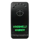 Автомобиль Лодка-мгновенный вклвыкл-зеленый светодиод кулисный переключатель-омывателя ветрового стекла-5 Pin SPST для 4x4 лиги Нарвская Караван морской 12v 24v