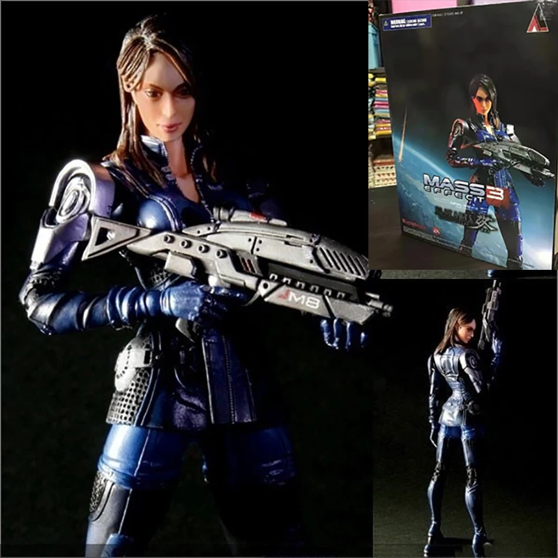 

Экшн-фигурка PLAY ARTS Mass Effect, Игрушечная модель, подарок, 26 см