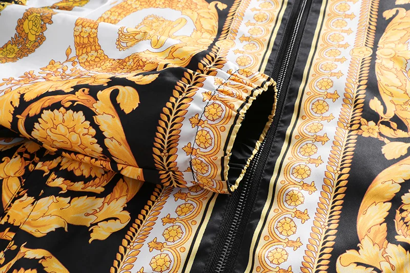 Куртка мужская с цифровым принтом приталенная пиджак верхняя одежда весна