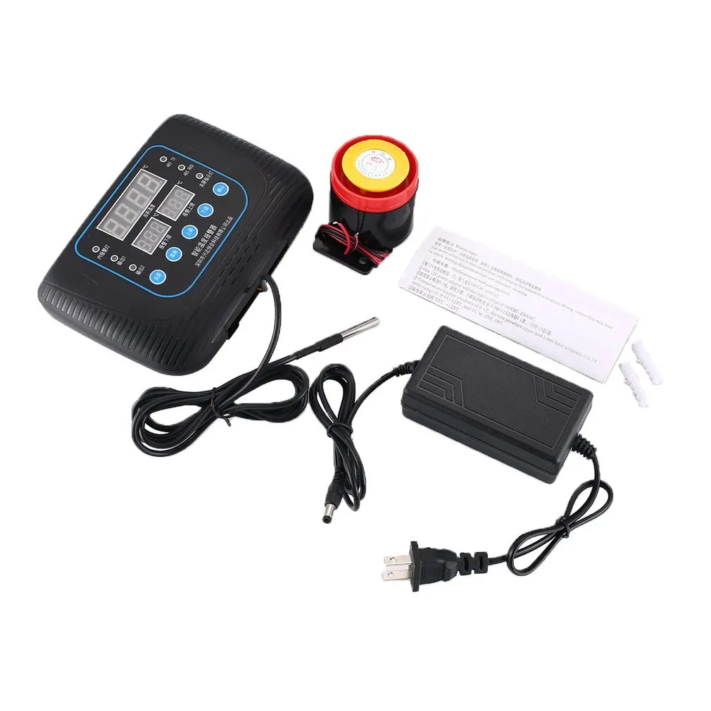 

Сигнализация температуры, цифровой дисплей, верхний нижний предел, сигнал высокой точности, датчик температуры