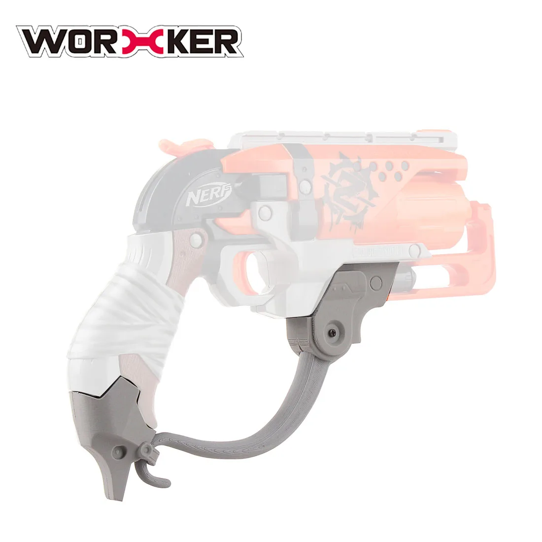 Рабочий № 217 Handguard комплект для Nerf Hammershot-серый