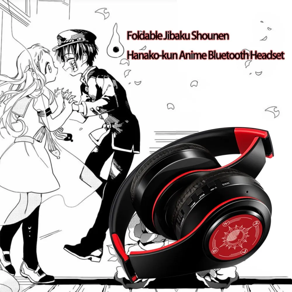 

Anime Jibaku Shounen Hanako-kun Hanako Kun Cosplay Stereo Wireless Bluetooth Headset Go-Toubun Anime Fan 2D No Headphone Gifts