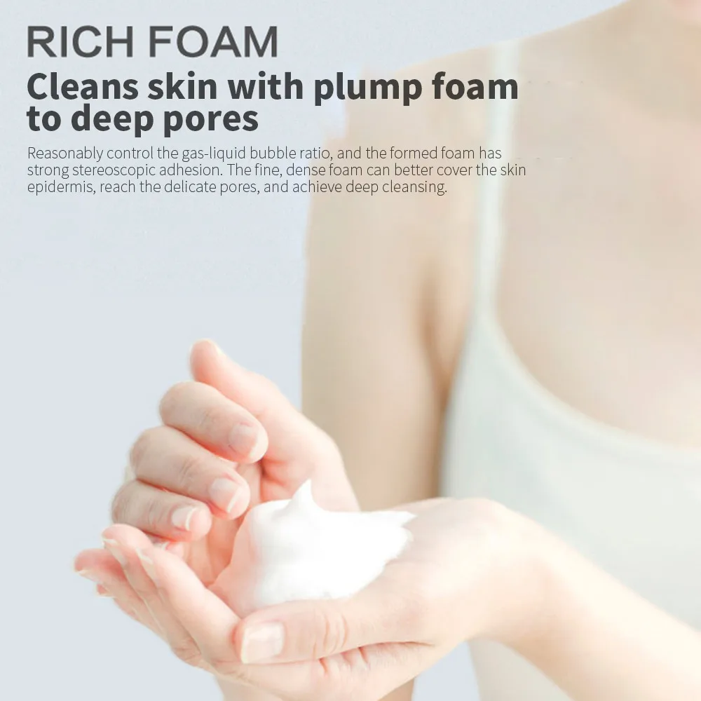 

Bathroom Intelligent Automatic Induction Foam Washing Phone Infrared Induction Foam Soap Dispenser Touch Switch two gears screen