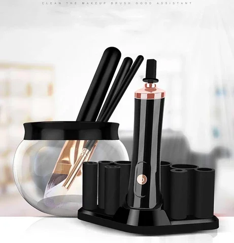Multifunctional Makeup Brushes Cleaner Electric Scrubber For All Types Tools | Дом и сад