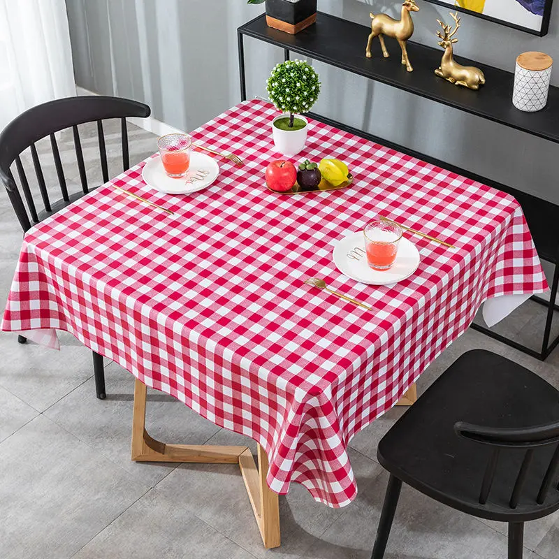 Скатерть для чайного столика водонепроницаемая с защитой от ожогов и жира без