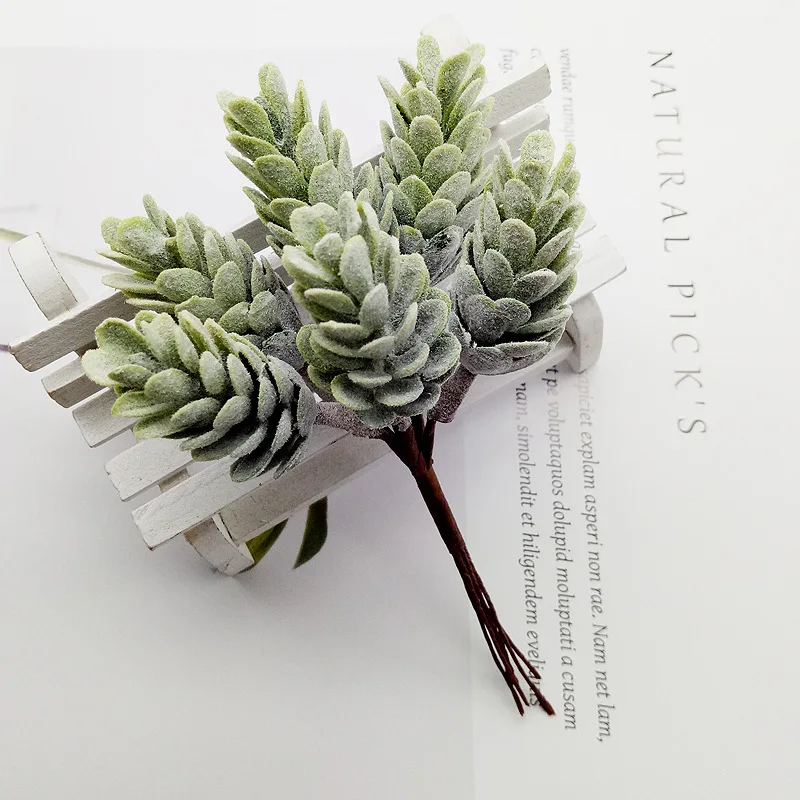 Искусственные цветы ананас трава для рукоделия скрапбукинг венок декоративные