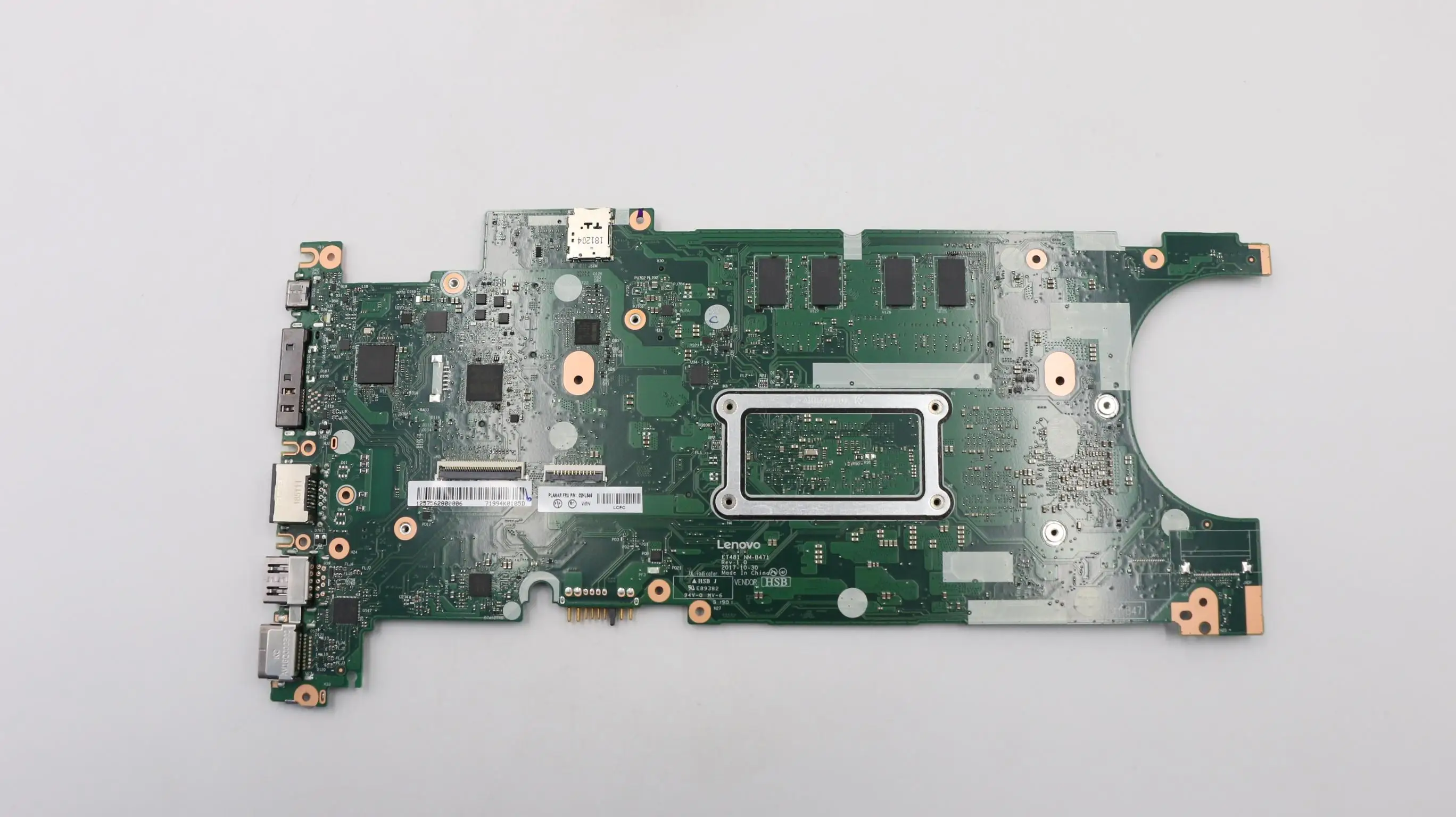 For Lenovo T480S i5-8350U 8G Laptop Independent Graphics Card Motherboard 02HL844 02HL845 02HL846 02HL847