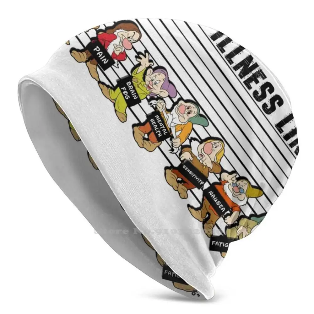 

Spoonie Species : " Chronic Illness Lineup " Beanie Autumn Winter Warm Hat Spoonie Chronic Illness Pain Fatigue Mental Health