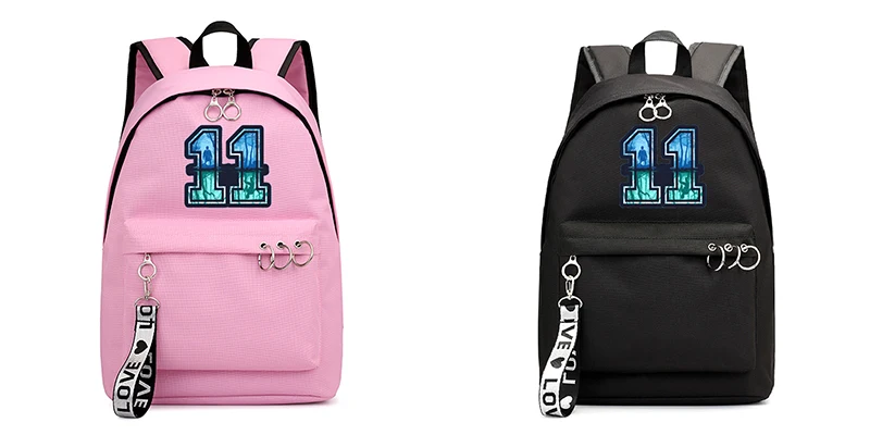 Модный розовый рюкзак для путешествий мужчин Mochila Stranger Things школьные сумки
