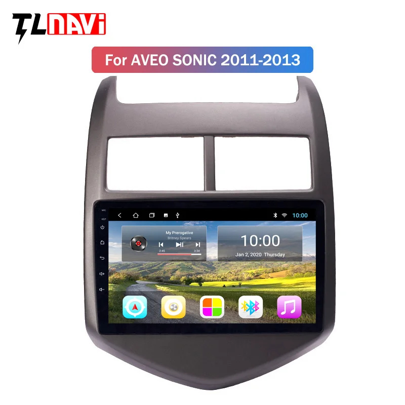 2G ОЗУ 9 дюймов Android 10 автомобильный dvd Мультимедийная система gps навигации для
