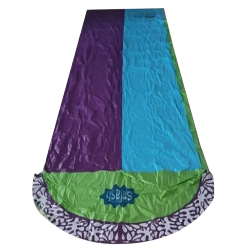 

Outdoor Dual Racing Backyard PVC Water Slide Summer Surfboard Funny Splash Pool XXFE