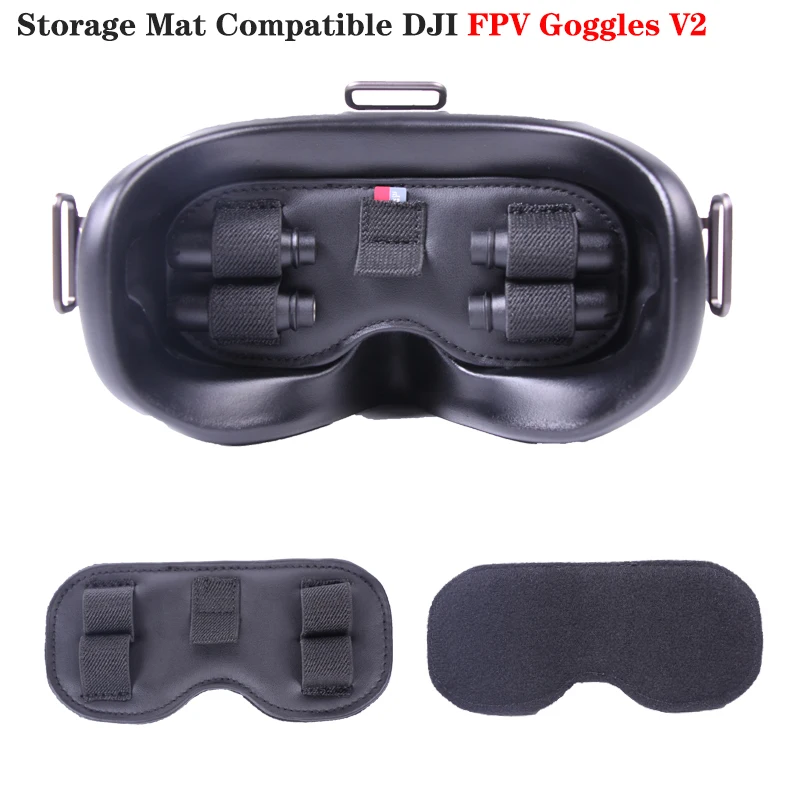 

Коврик для хранения совместимый с DJI FPV Goggles V2 портативный коврик аксессуары для DJI FPV Goggles v2 антенна и хранилище SD-карты