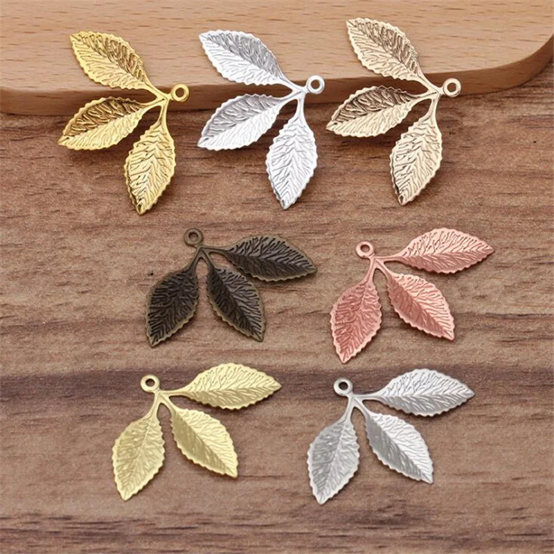 

Изящные филигранные подвески из латуни, ювелирные изделия ручной работы «сделай сам», 20 штук, 31*23 мм