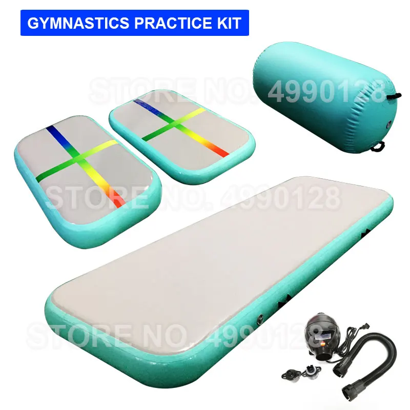 Бесплатная доставка набор воздушных треков надувной гимнастический матрас