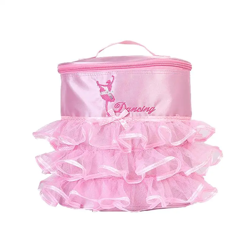 Детские кружевные танцы сумка для девочек балетный рюкзак балерина принцессы