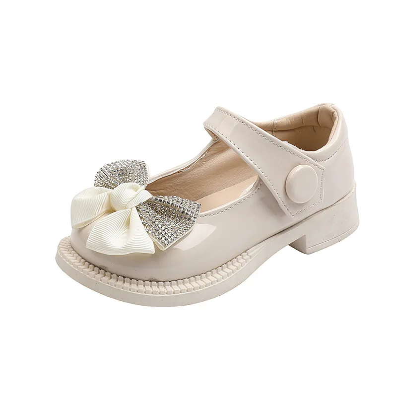 

Kids Girls Bow Leather Shoes School Girls Dress Sneakers Spring Autumn Wedding Party Soft Bottom Dress Shoes Toddler Shoes Girl
