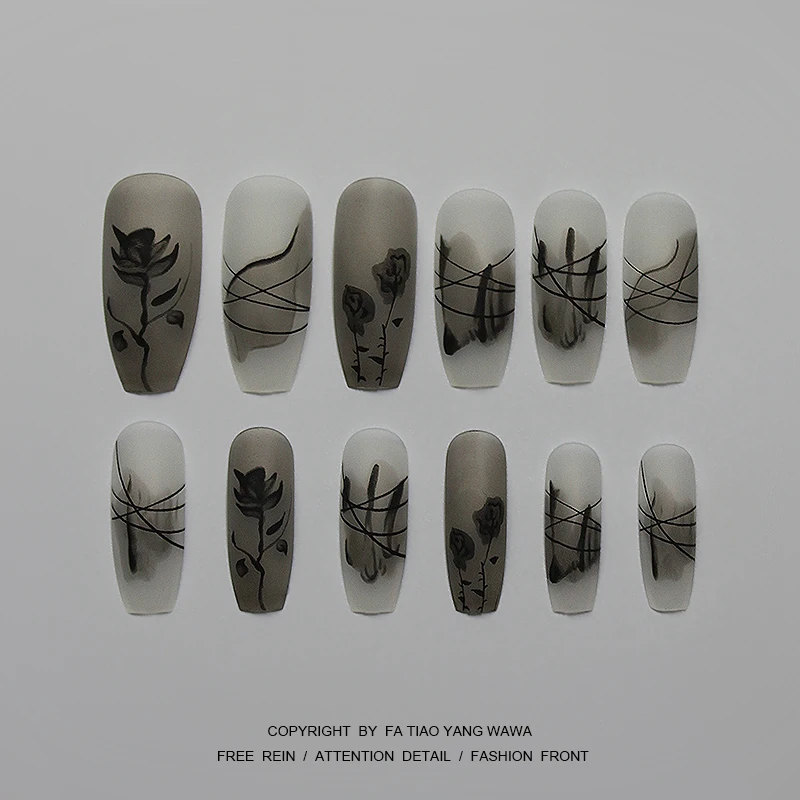 24 шт.! Неувядающий патч для ногтей с розами 6 заказов |