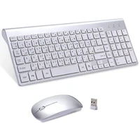 arabic english characters ultra thin business wireless arabic keyboard and mouse combo low noise mice for office notebook