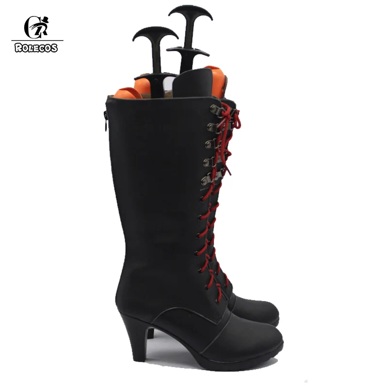 Женские ботинки для косплея ROLECOS аниме данганронпа 2 обувь Хэллоуина черные туфли