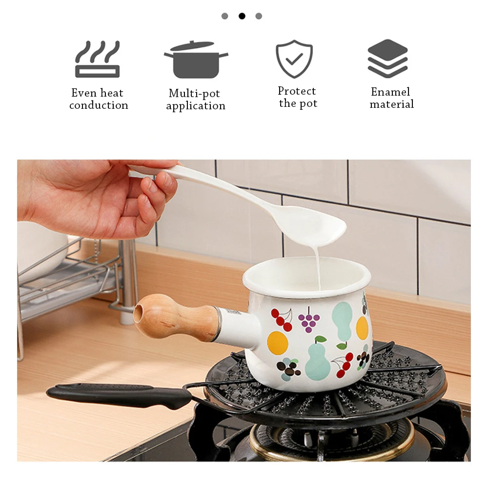 Stovetop Heat Diffuser Distributer Gas Stove Top Reducer Flame Guard Simmer Plate For Small Pots | Дом и сад