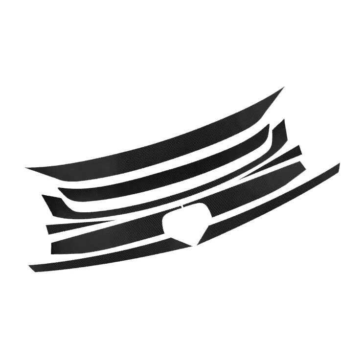 9 шт. решетки для текстурного гриля и капота из углеродного волокна Honda Civic 10 2016-2019 |