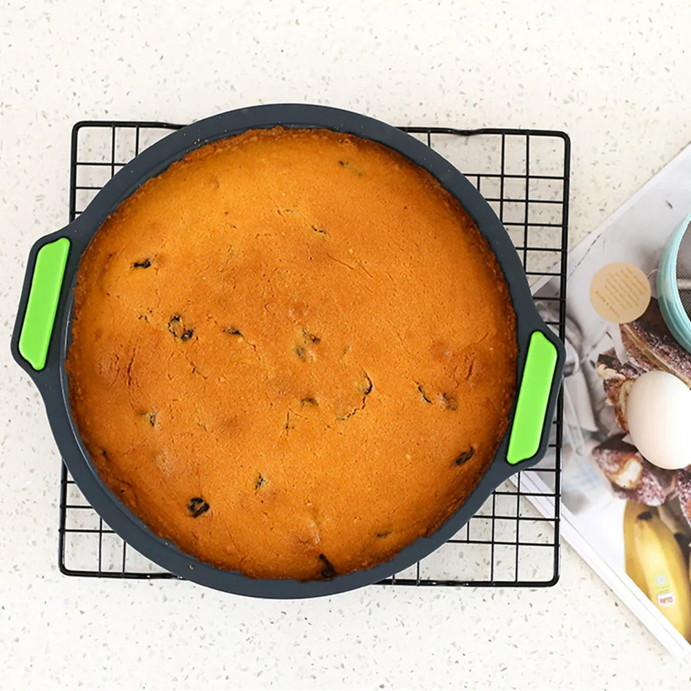 

Food Grade Silicone Cake Mould Non-Stick Cake Form Pan Kitchen Cake Tool DIY Baking Pan Dessert Cookie Kitchen Accessories