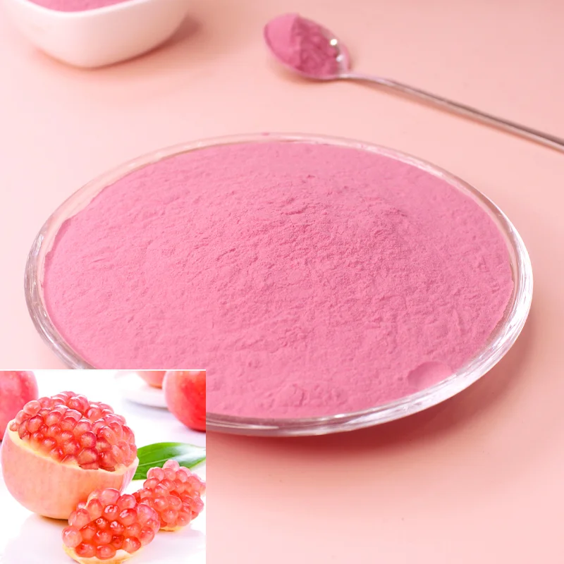 

Free shipping 100% pure natural Pomegranate powder,no added fruit and vegetable powder,edible ingredients for baking,cartoon