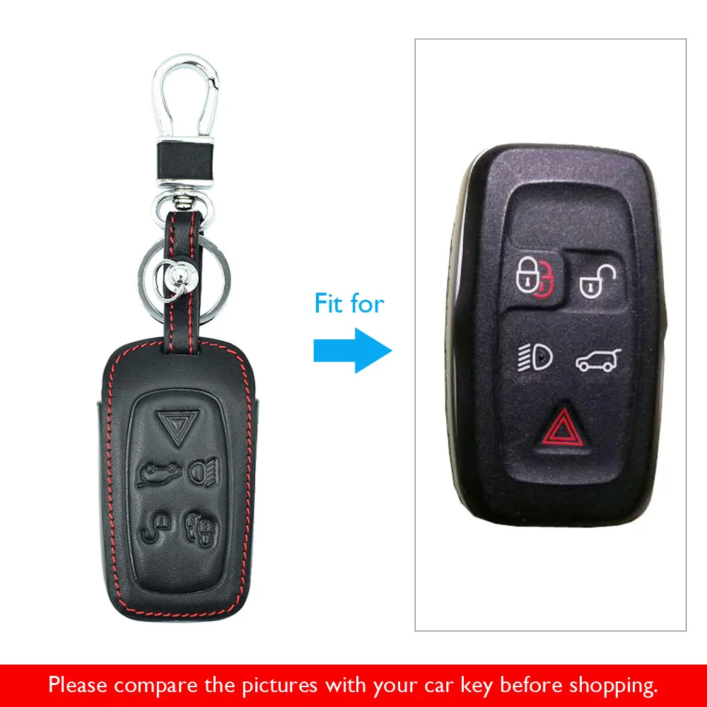 Для Land Rover LR4 LR2 Discovery Sport Evoque дистанционный чехол для ключей 5 кнопок UK|Футляр