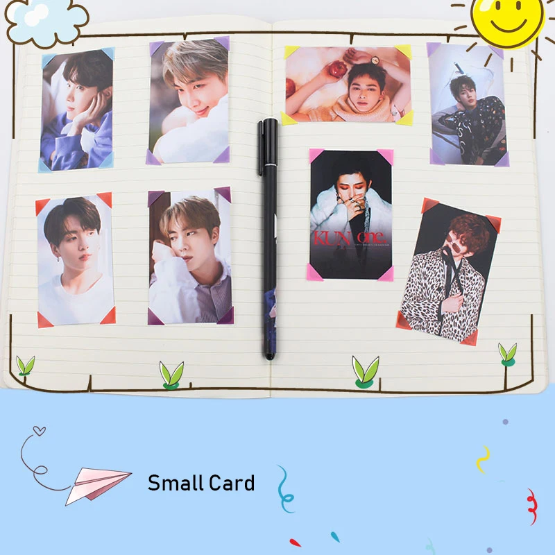Kpop SuperM Lomo карточка для фотосъемки небольшие карты MARK TAEYONG BAEKHYUN LUCAS TEN KAI TAEMIN железная открытка-коробка для любителей книг Коллекция подарков