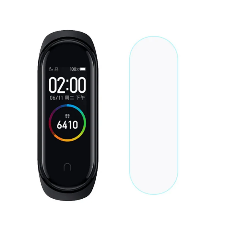 3 шт. Защитная пленка для экрана Xiaomi Mi Band 5 смарт браслет защитная защита от
