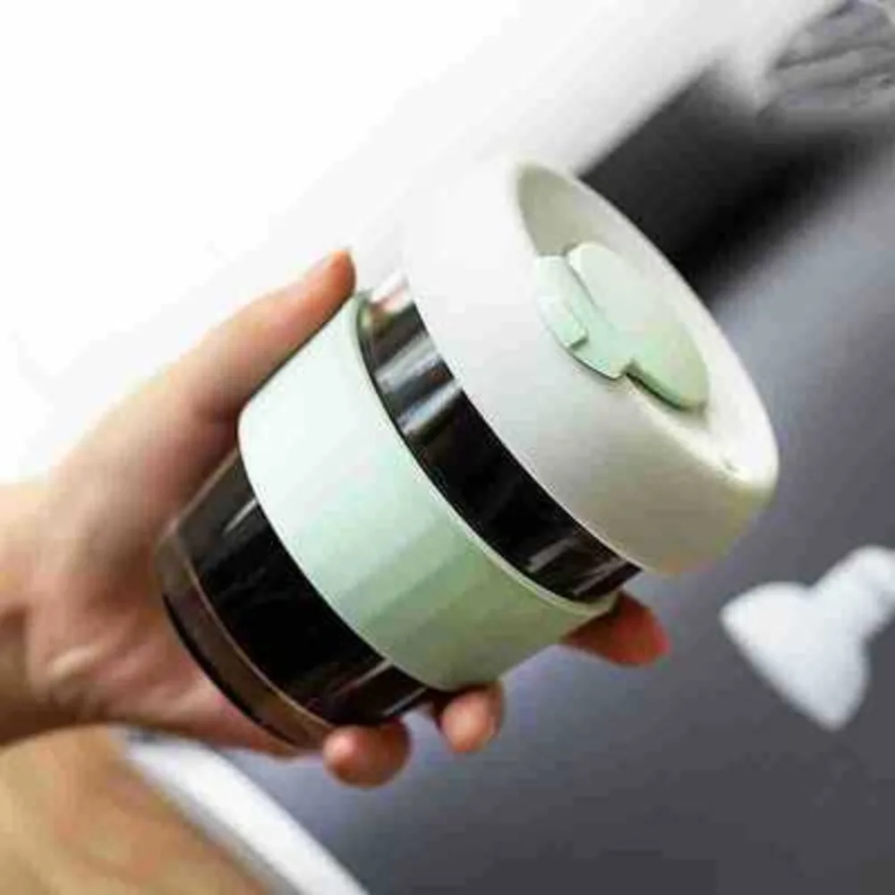 Креативная кофейная чашка в стиле ins яркий внешний вид портативная для