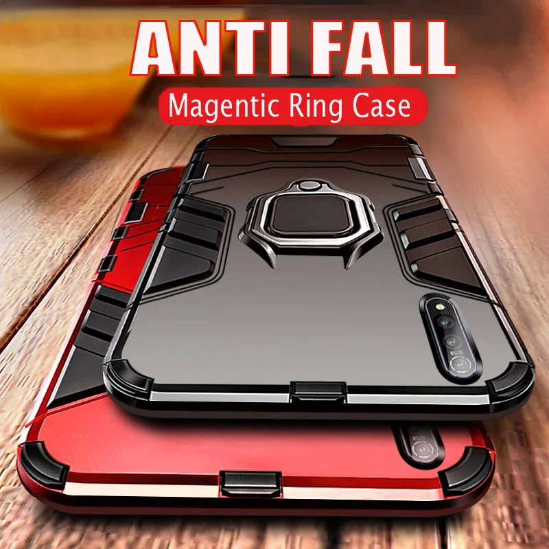 Luxury Shockproof Car Standing Magentic Ring Case For Samsung Galaxy A70 A20 A10 A30 A60 M10 M20 M30 A50 A9S A8S A7 2018 Cases |