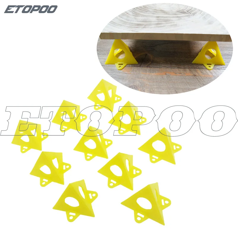 10 шт. желтые подставки для краски деревообработки Пирамида инструмент