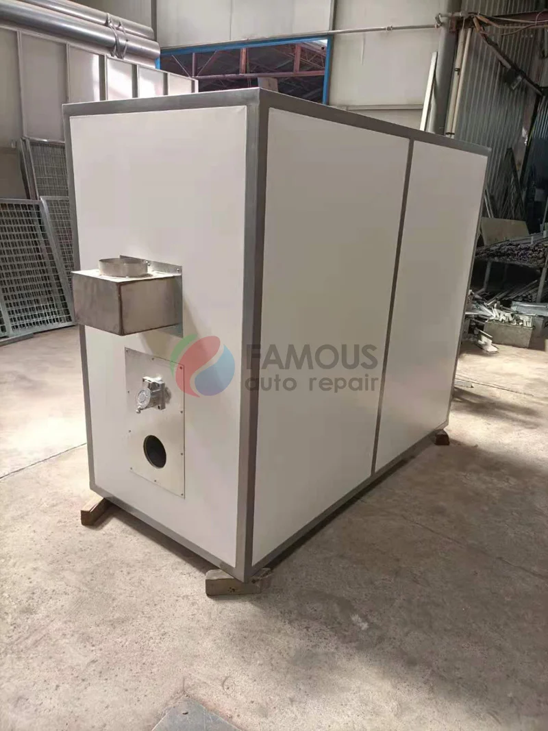 Распылительная печь FMS8000 для покраски автомобиля одобренная CE |