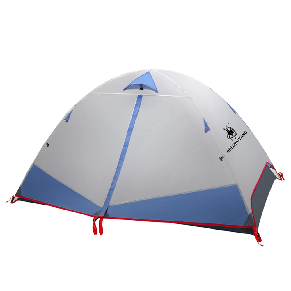 2 3 человека Открытый Кемпинг палатка двуслойная Ветрозащита Водонепроницаемый